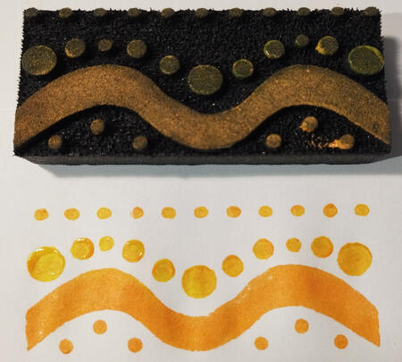 bird foam stamps